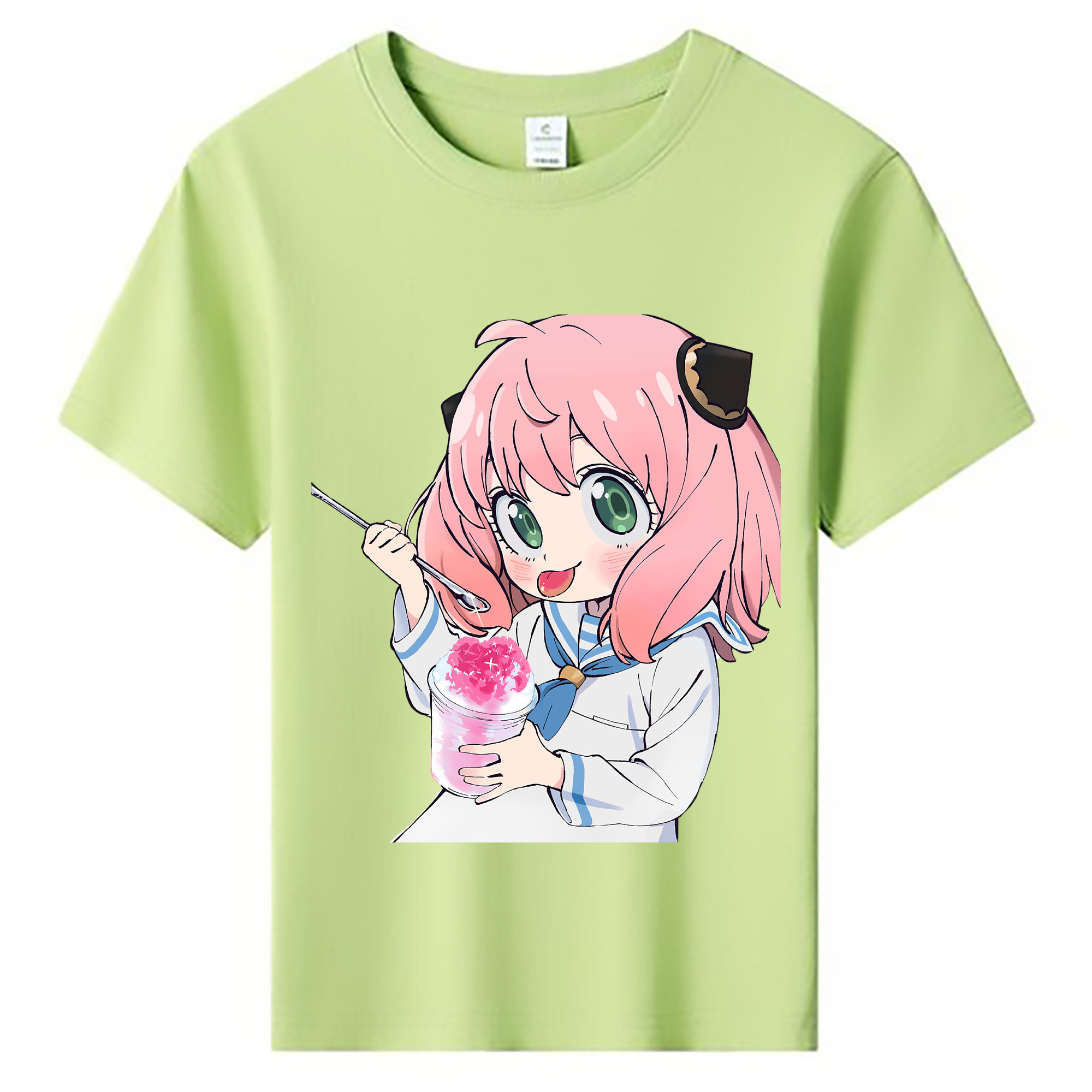 （画像用） SPY×FAMILY间谍家家酒 綿100％キッズTシャツ（フロントプリント）